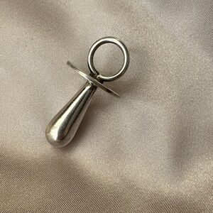 Sterling silver Pacifier Charm 🍼✨